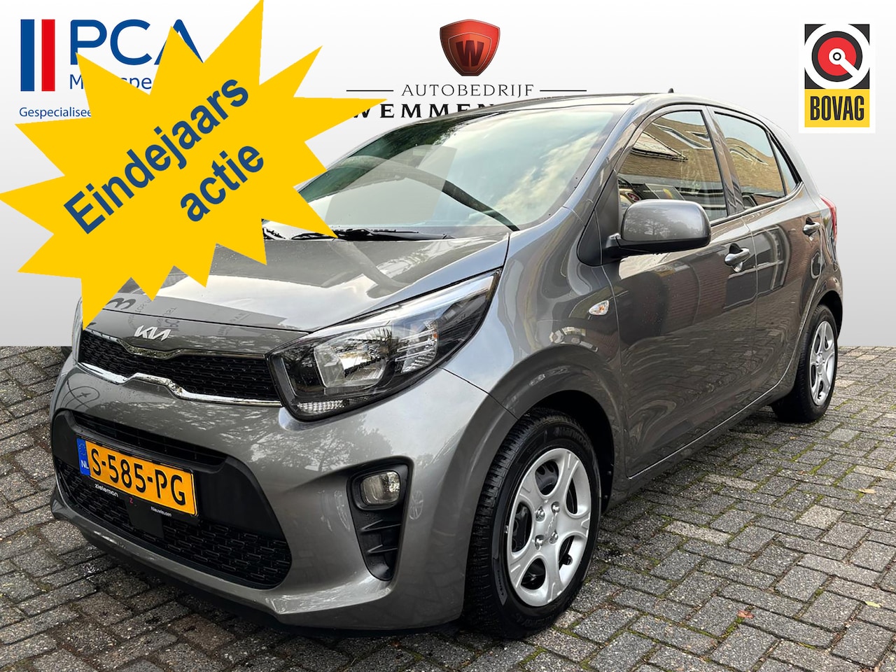 Kia Picanto - 1.0 DPi ComfortLine Airco/Nieuw model/CV/Led/69000KM - AutoWereld.nl
