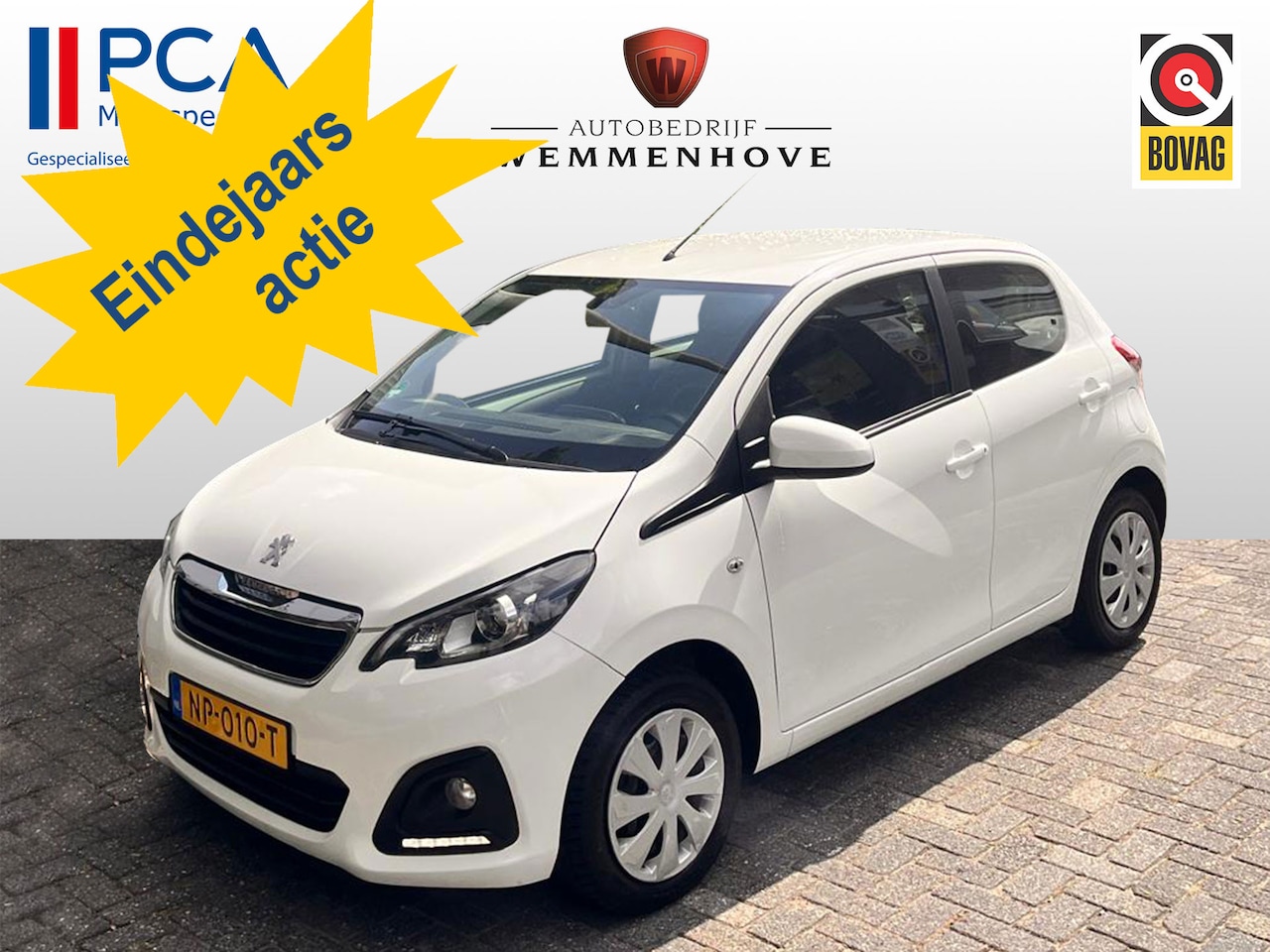Peugeot 108 - 1.0 e-VTi Active 5-Drs/Airco/CV - AutoWereld.nl