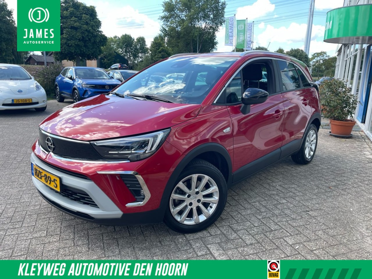Opel Crossland - 1.2 Turbo Elegance 1.2 Turbo Elegance 130pk, Carplay, Stoel en Stuurverwarming - AutoWereld.nl