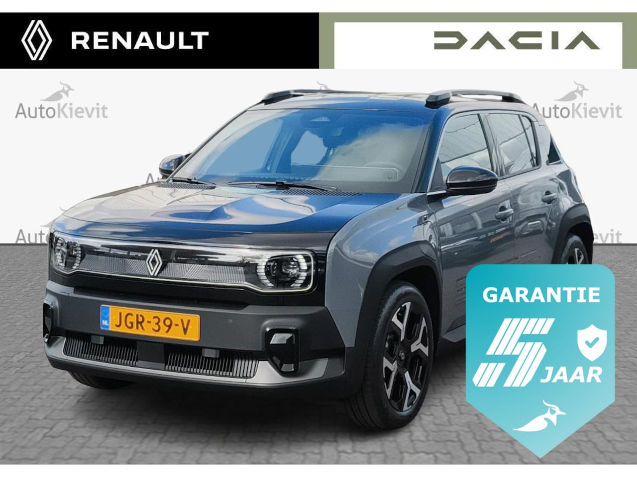 Renault 4 - comfort range techno 52 kWh - Demo / 5 JAAR GARANTIE / pack winter premium / motorkap zwar - AutoWereld.nl