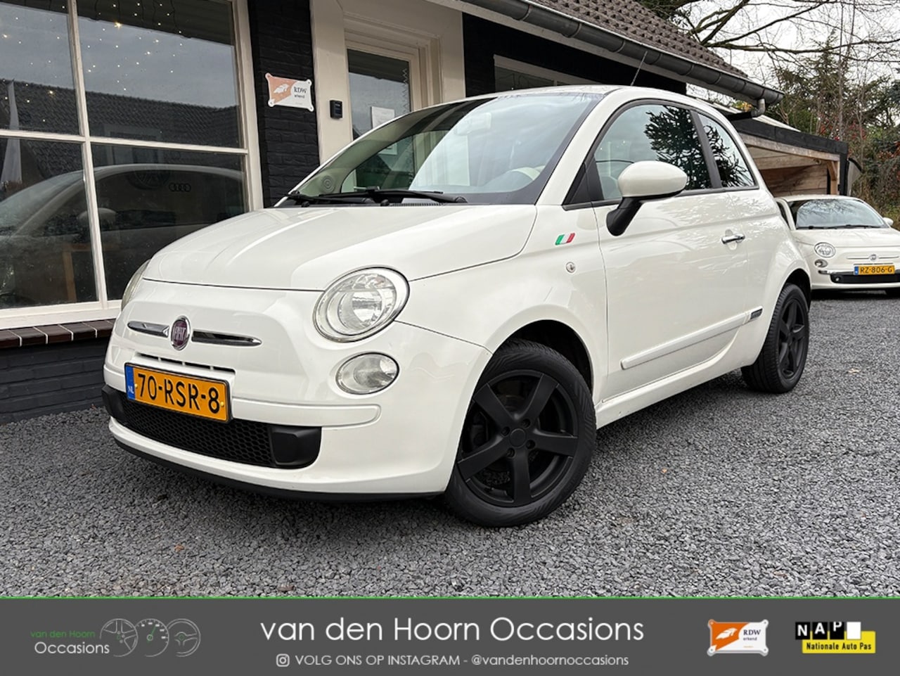 Fiat 500 - 1.2 AIRCO | NW APK | NAP | 104000 KM | LM VELGEN - AutoWereld.nl