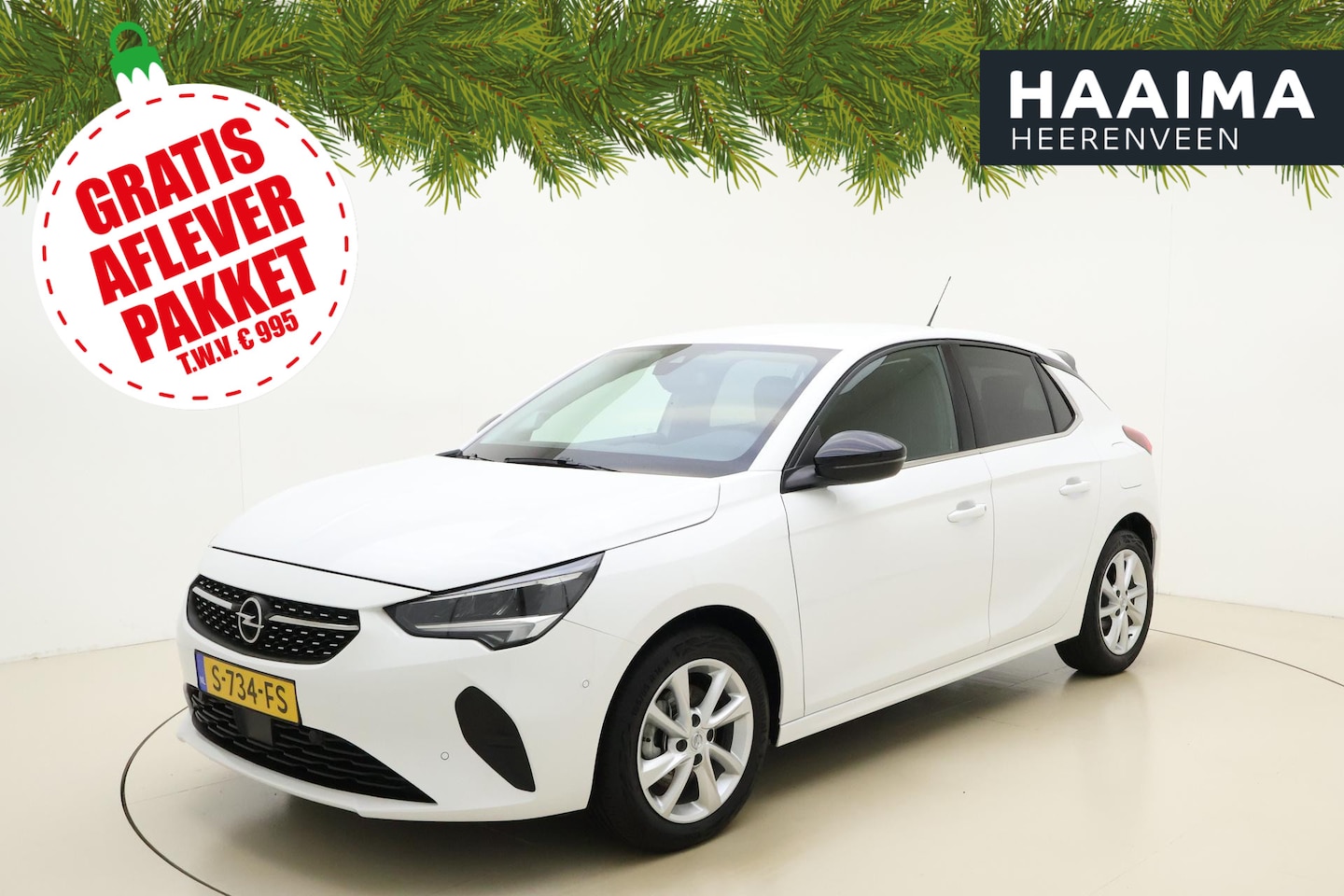 Opel Corsa - 1.2 Turbo 100pk Automaat Level 3 Elegance | Navigatie | Climate control | Camera | Parkeer - AutoWereld.nl