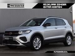 Volkswagen T-Cross - 1.0 TSI Life Edition Virtual cockpit, Afn. Trekhaak, Adaptive cruise, Carplay, Stoelverwar