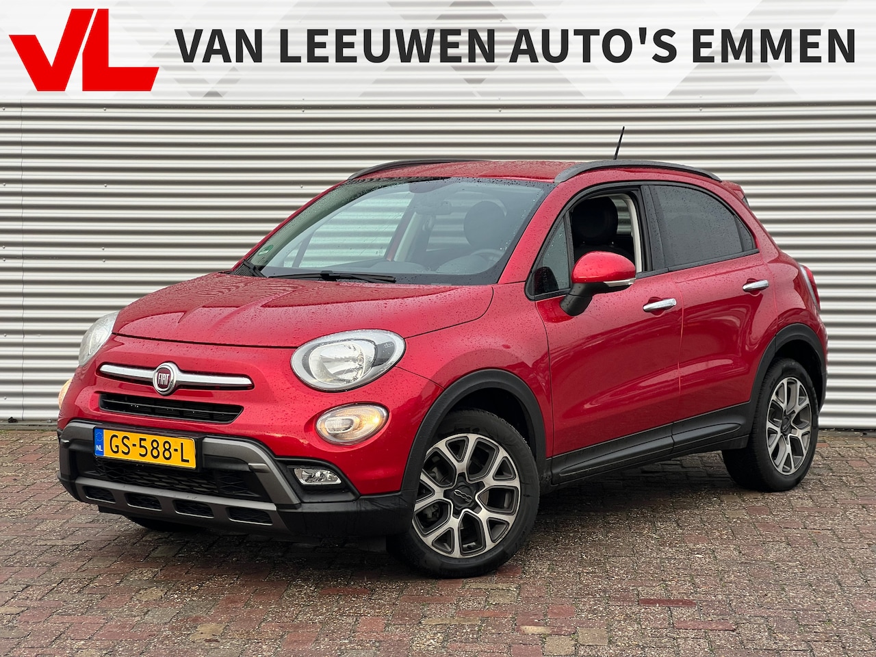 Fiat 500 X Cross - 1.4 Turbo MultiAir Cross | Cruise control | Dakrails | Lichtmetalen velgen 17" - AutoWereld.nl