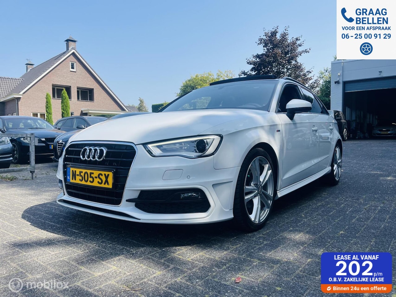 Audi A3 Sportback - 1.6 TDI Sport Pro Line 3x S-Line / Pano-dak / Key-less / Led / Camera - AutoWereld.nl