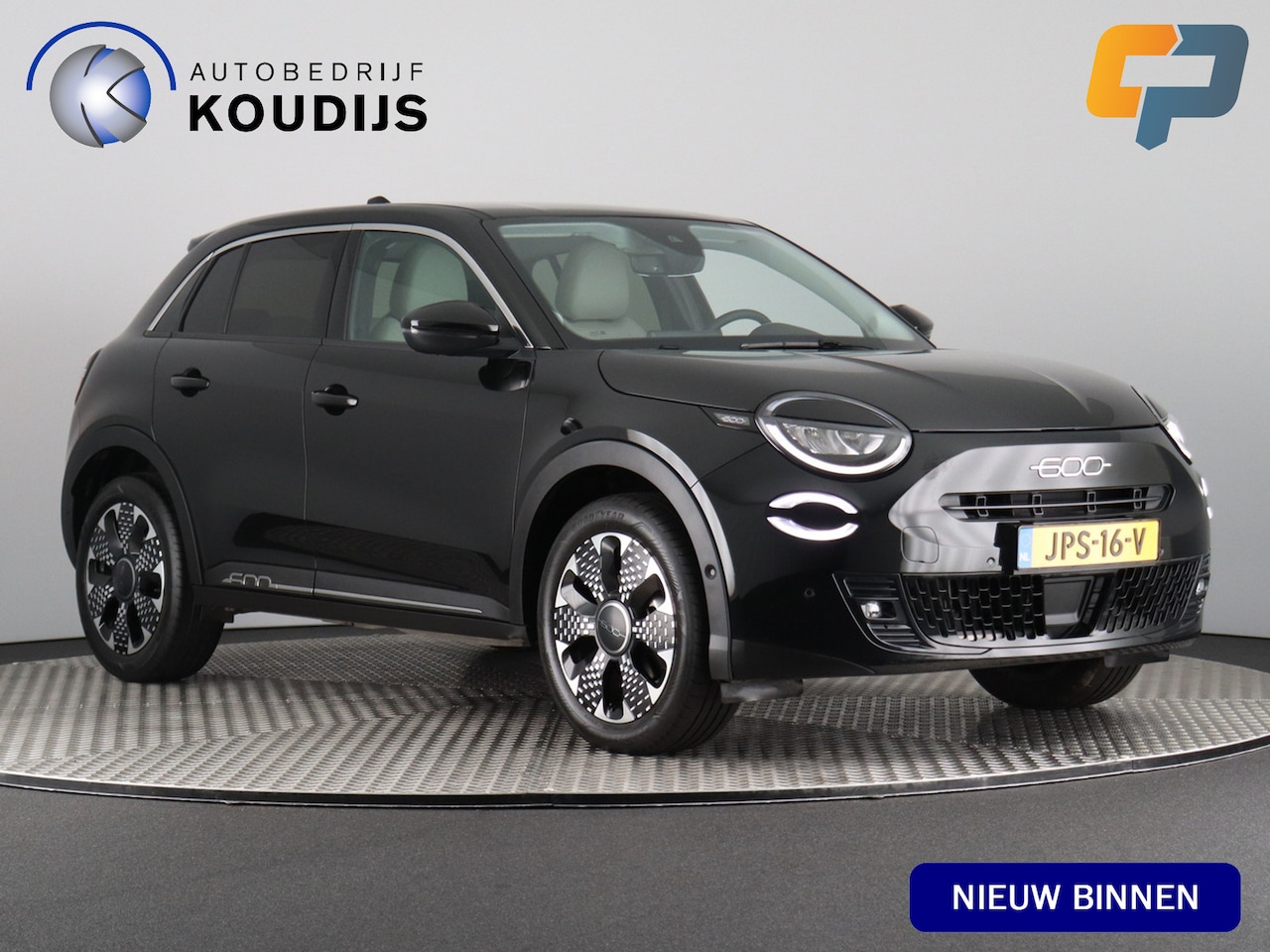 Fiat 600 - 1.2 Hybrid La Prima 1.2 Hybrid La Prima (Massage / Leder / 360 Cam / Navi / ACC / Elek. achterklep / 18'') - AutoWereld.nl