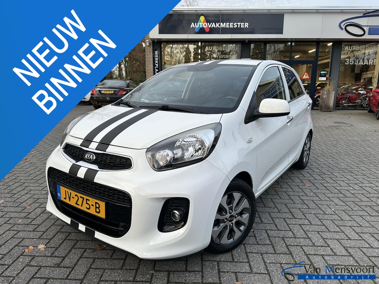 Kia Picanto - 1.0 CVVT ComfortPlusLine Navigator Allseason|Navi|Camera|Cruise|Climate - AutoWereld.nl