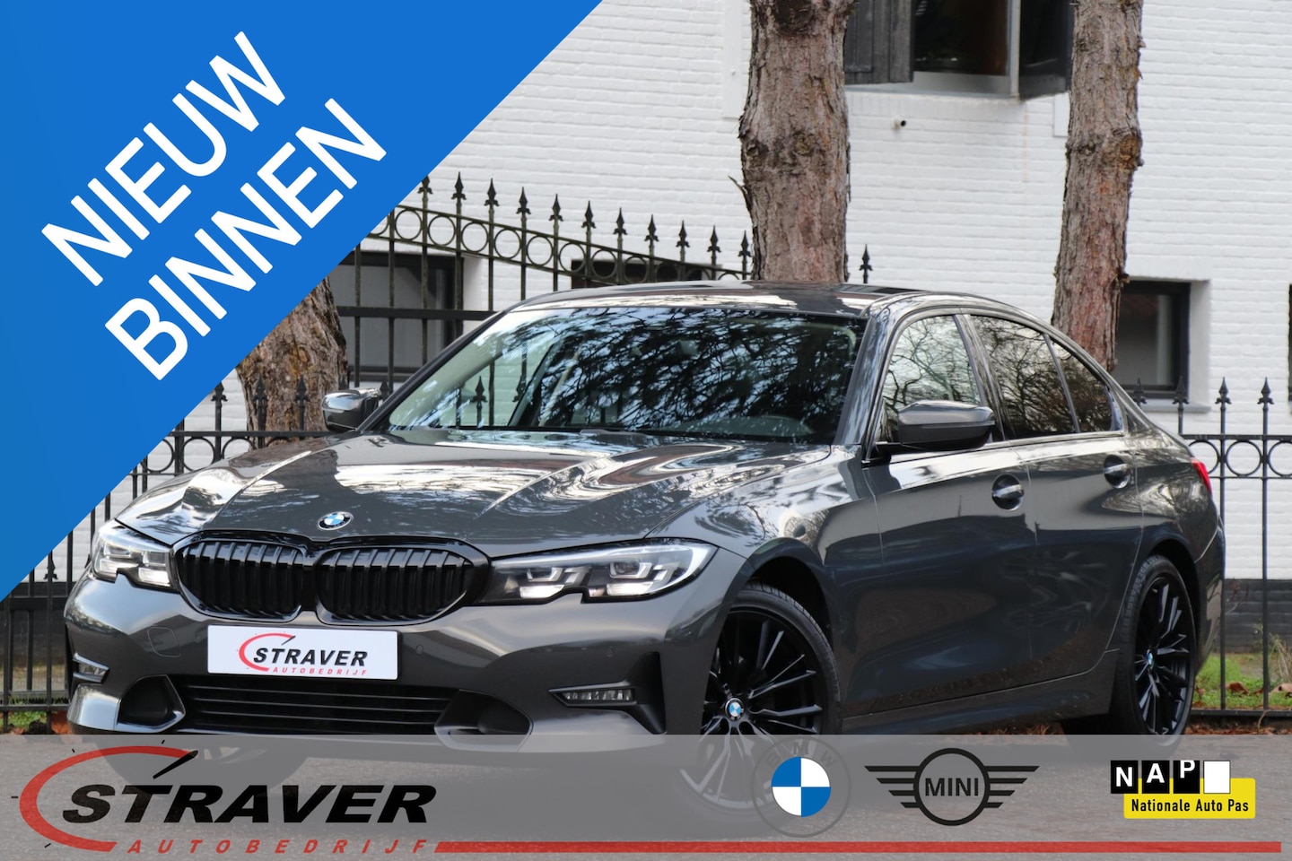 BMW 3-serie - 320i Executive |Sport Line |Dravit Grau - AutoWereld.nl
