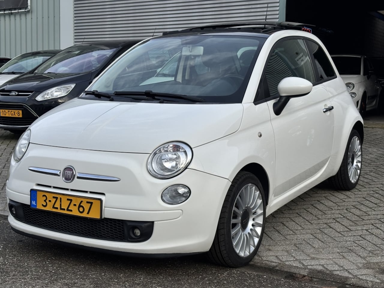 Fiat 500 - 1.2 Lounge Schuif kantel dak - AutoWereld.nl