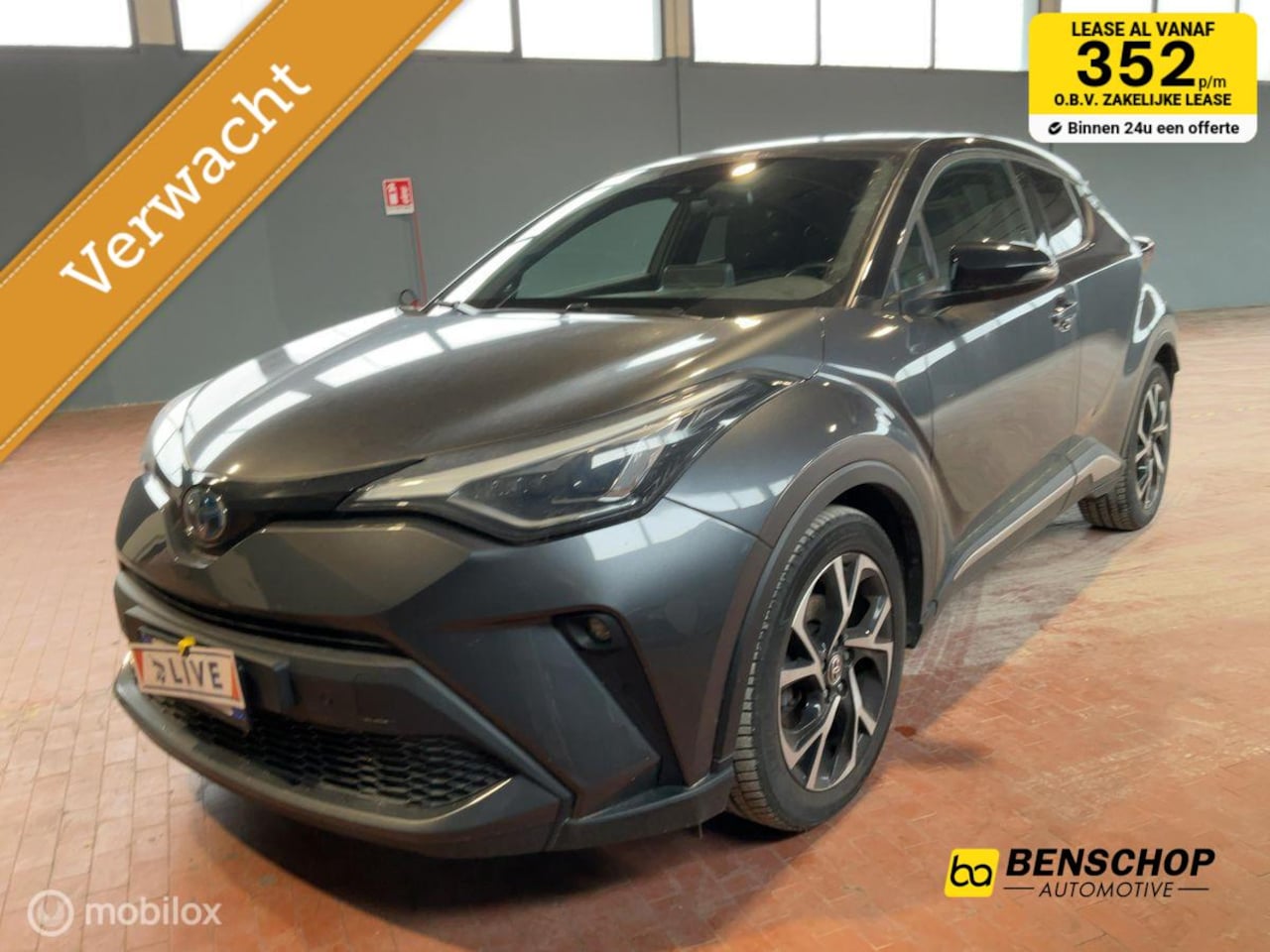 Toyota C-HR - 2.0 Hybrid Bi-Tone 184 pk Cruise Control Stoelv Camera PDC - AutoWereld.nl