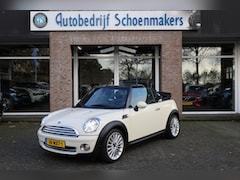 MINI Cabrio - 1.6 Cooper AUTOMAAT LEER CRUISE STOELVERW. CLIMA PDC 17"LMV ALL-SEASONS XENON AUTOMAAT
