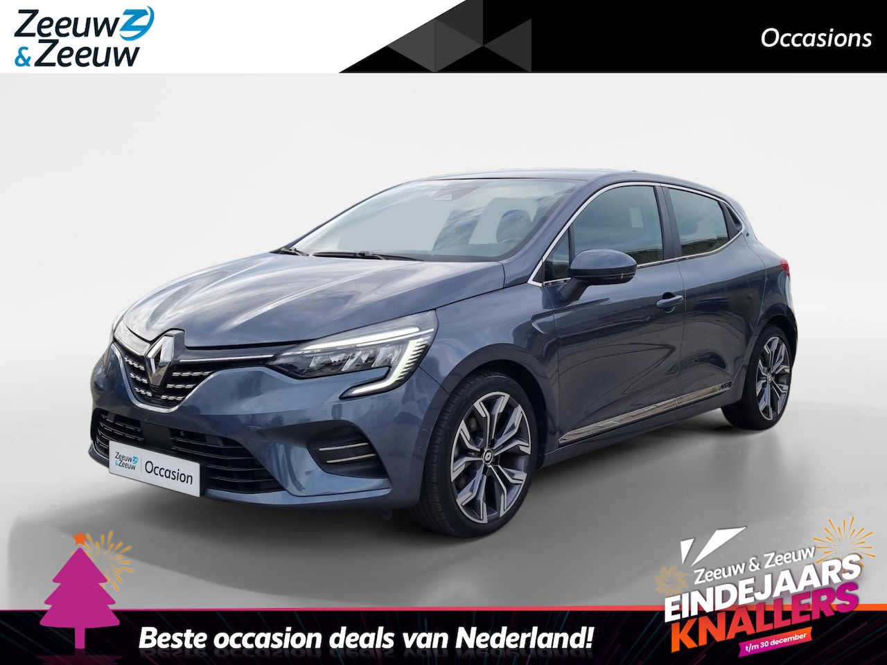 Renault Clio - 1.6 E-Tech Hybrid 140 Intens * Automaat * Cruise Control * Carplay * LM Velgen 16 " * Clim - AutoWereld.nl