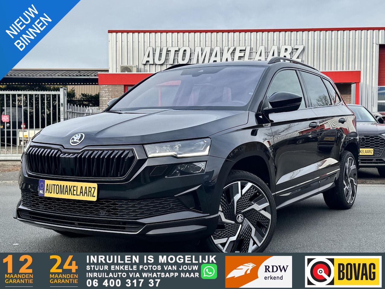 Skoda Karoq - 1.5 TSI ACT Sportline ACC PANO 100% DEALER ONDERH - AutoWereld.nl