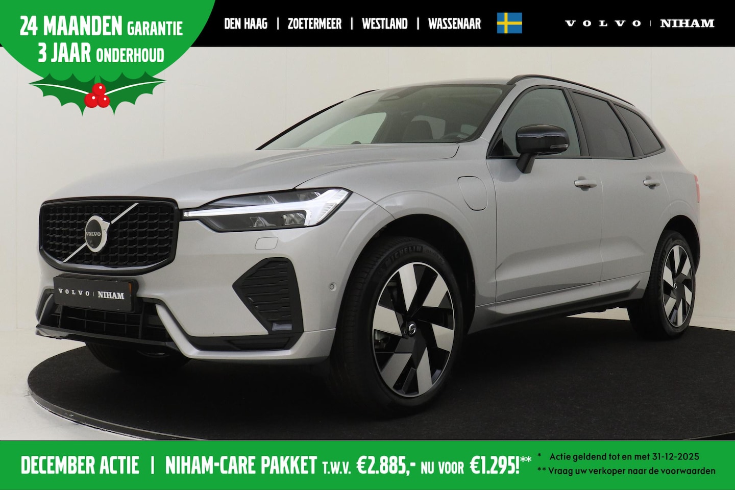 Volvo XC60 - T8 PLUG-IN HYBRID AWD ULTRA DARK *FULL OPTIONS!* -PANO.DAK|LUCHTVERING|BOWERS&WILKINS|360° - AutoWereld.nl