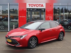Toyota Corolla - 1.8 HYBRID STYLE 5-DEURS KEYLESS 17"LM-VELGEN PRIVACY-GLASS HALF-LEDER/STOELVERW. AD-CRUIS