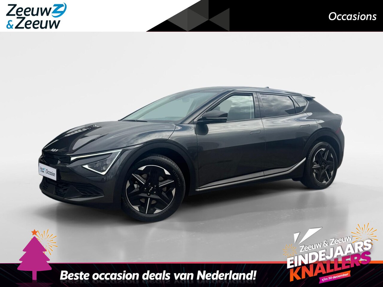Kia EV6 - Light Edition 63 kWh | *Nieuwe Model* | Navi | Clima | Adaptive Cruise | Camera | Stuur-/S - AutoWereld.nl