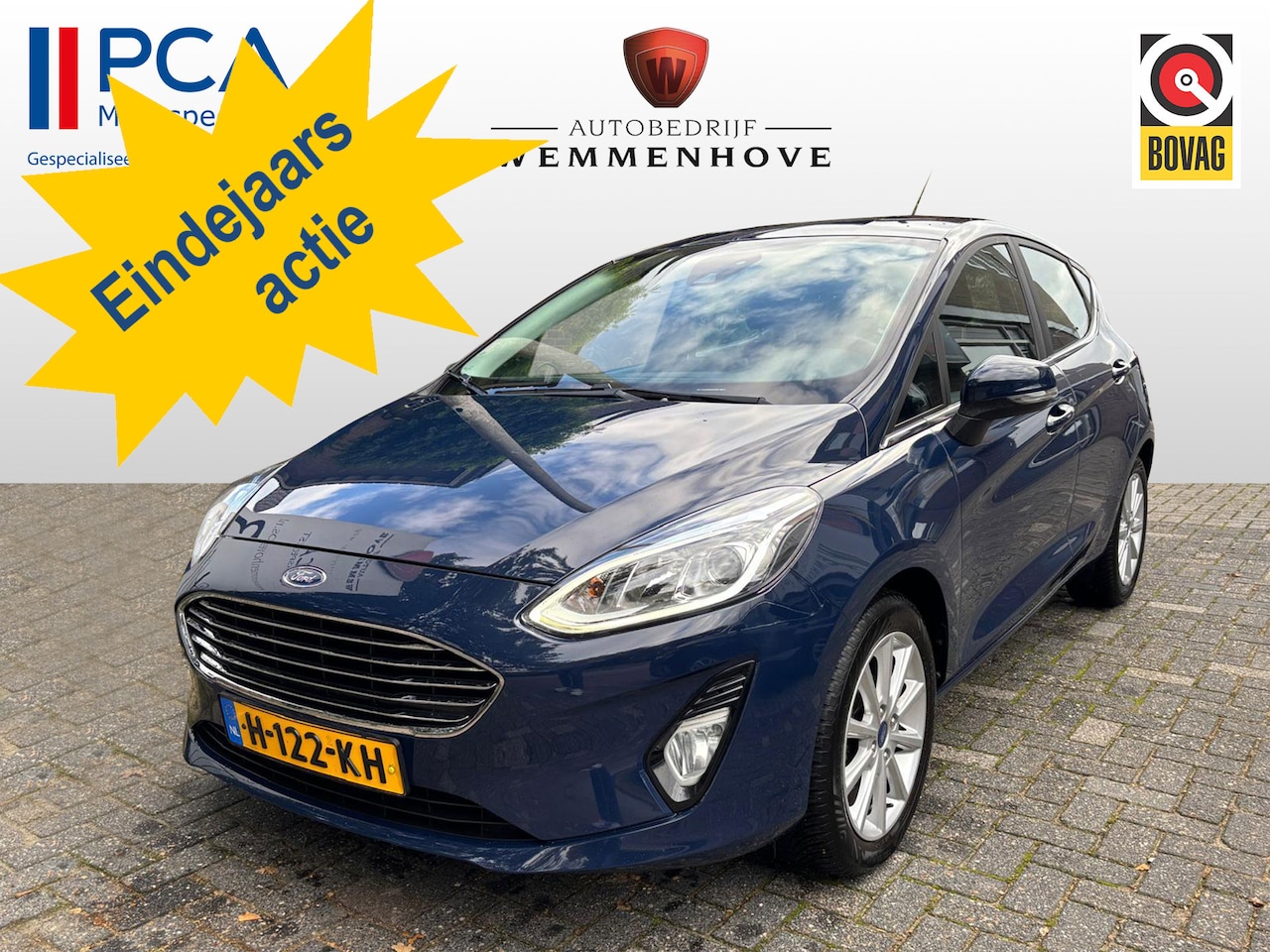 Ford Fiesta - 1.0 EcoBoost Titanium Airco/Aluw eieln/Nieuw model - AutoWereld.nl