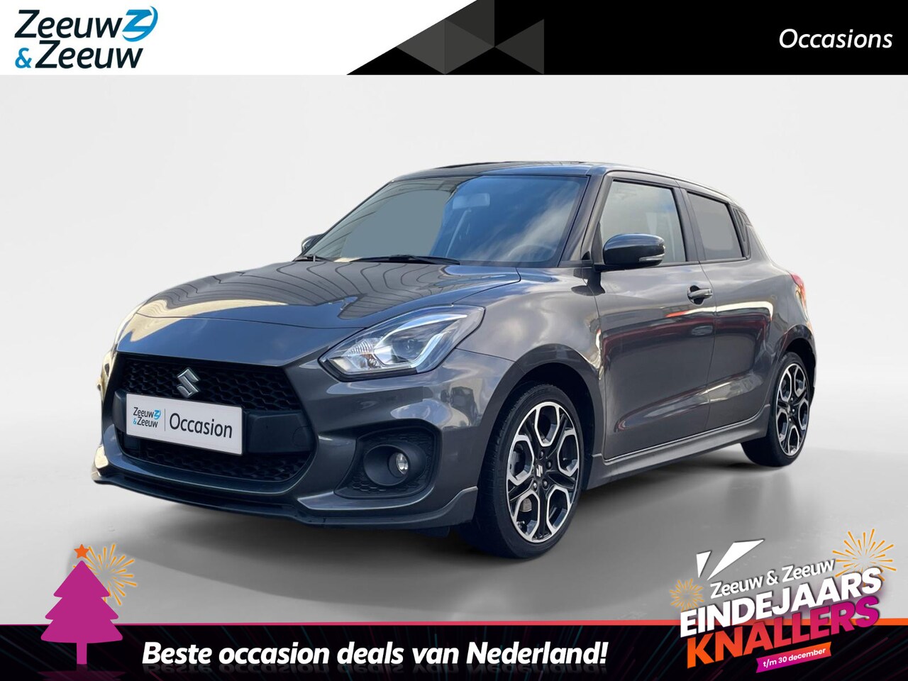 Suzuki Swift - 1.4 Sport Smart Hybrid | dubbele uitlaat | Sportstoelen | Cruise Control - AutoWereld.nl