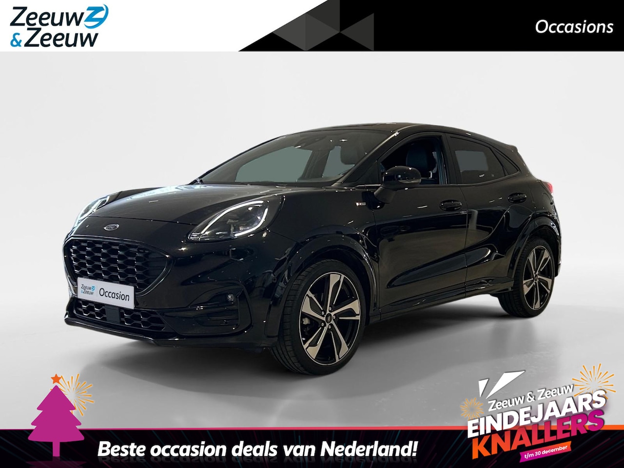 Ford Puma - 1.0 EcoBoost Hybrid ST-Line X 125pk | BLISS | Adapieve cruise control | 19inch | Spoiler | - AutoWereld.nl