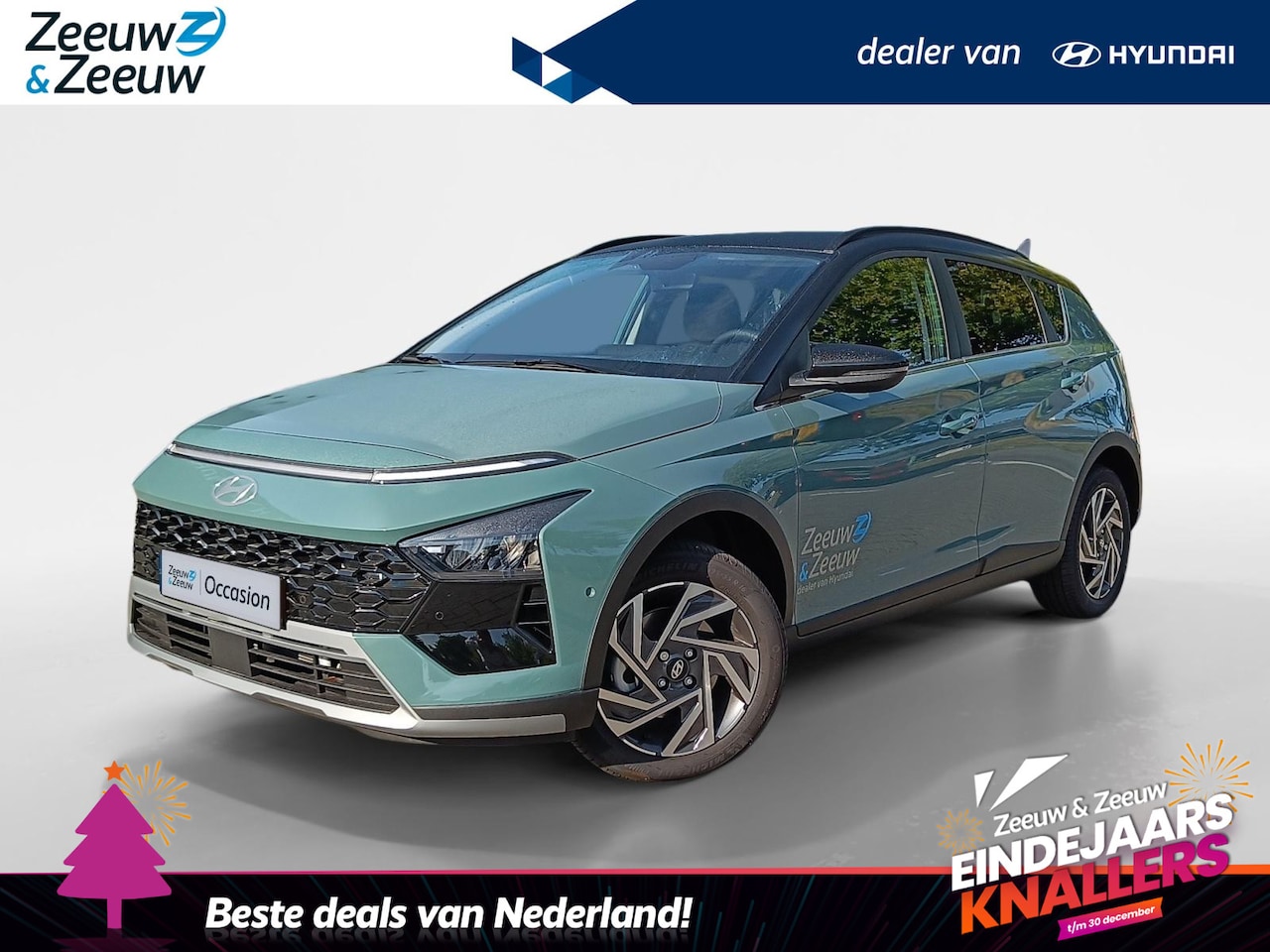 Hyundai Bayon - 1.0 T-GDI Premium Sky AUTOMAAT | NAVIGATIESYSTEEM | - AutoWereld.nl