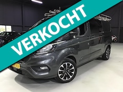 Ford Transit Custom - 320 2.0 TDCI L2H1 Trend DC I 2e Eigen I Automaat I New Apk + Beurt + Remmen I 2x Schuifd.