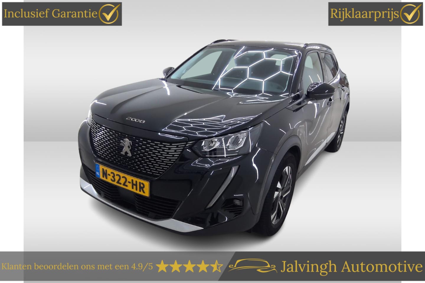 Peugeot 2008 - 1.2 PureTech Blue Lease Allure |Carplay|Navi|Leer|PDC|Camera! - AutoWereld.nl