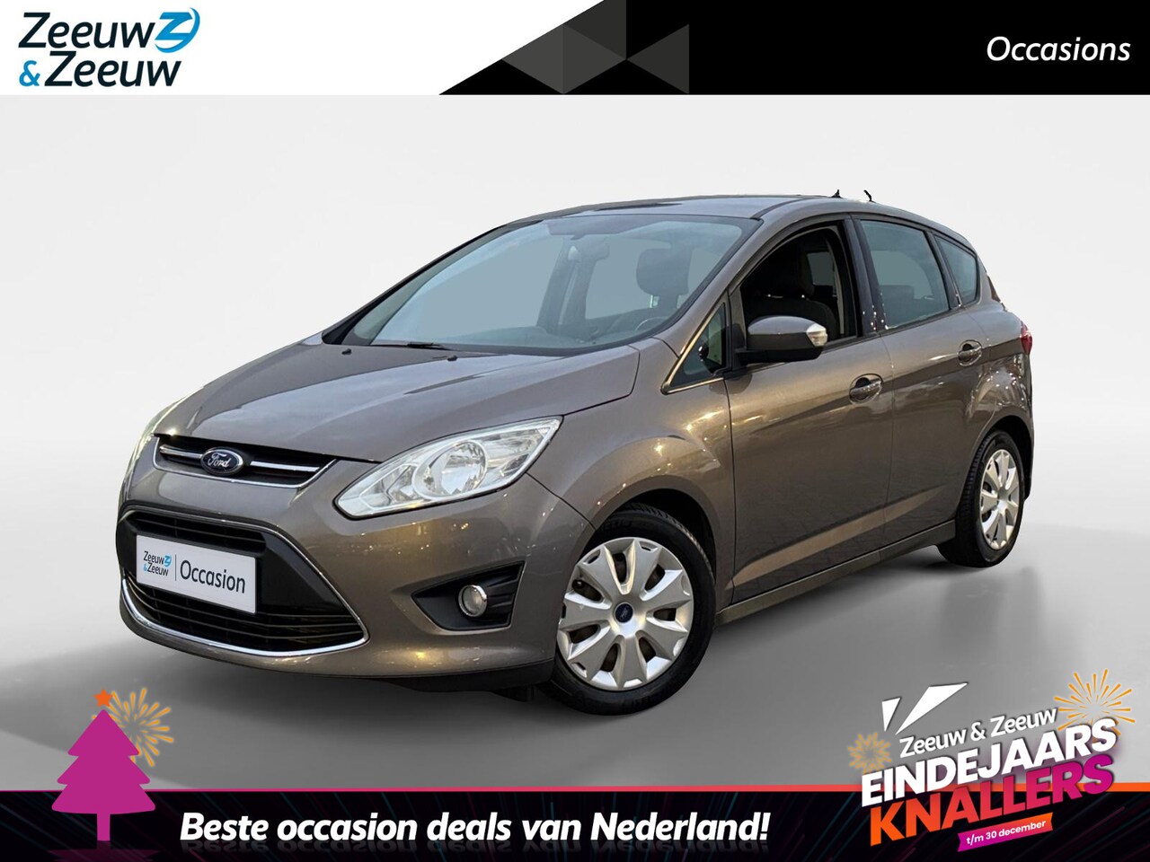 Ford C-Max - 1.6 Trend | Airco | Cruise control | Elek. Verwarmbare Voorruit | 12 Maanden BOVAG Garanti - AutoWereld.nl