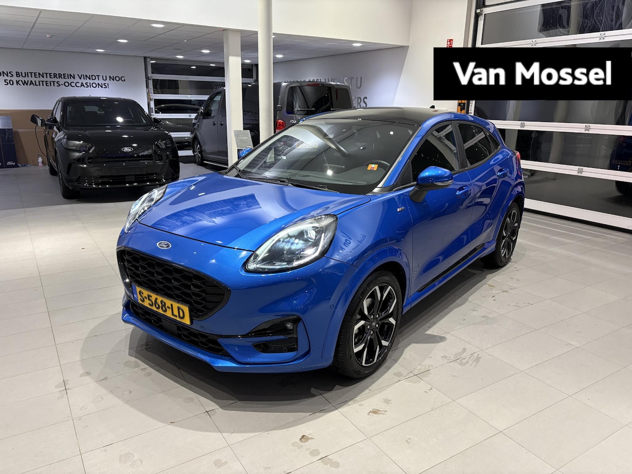 Ford Puma - 1.0 EcoBoost Hybrid ST-Line X | PANORAMADAK | TREKHAAK | ADAPTIEVE CRUIS CONTROL | STUUR, - AutoWereld.nl