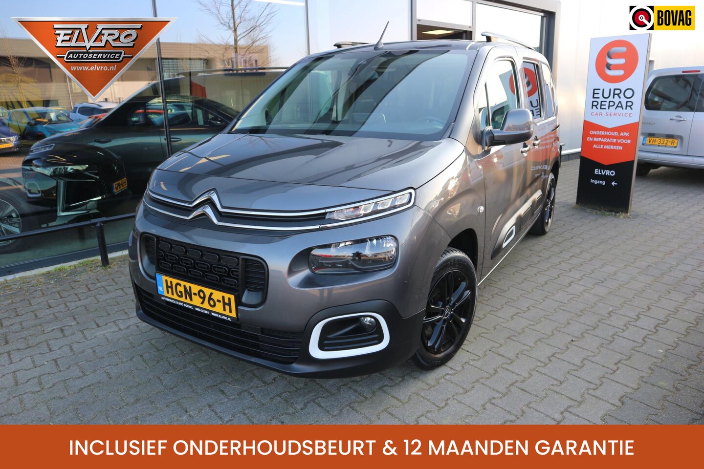 Citroën Berlingo - 1.2 PureTech Shine AUTOMAAT 130PK NAVI CAMERA CRUISE CLIMA TREKHAAK RIJKLAARPRIJS!! - AutoWereld.nl