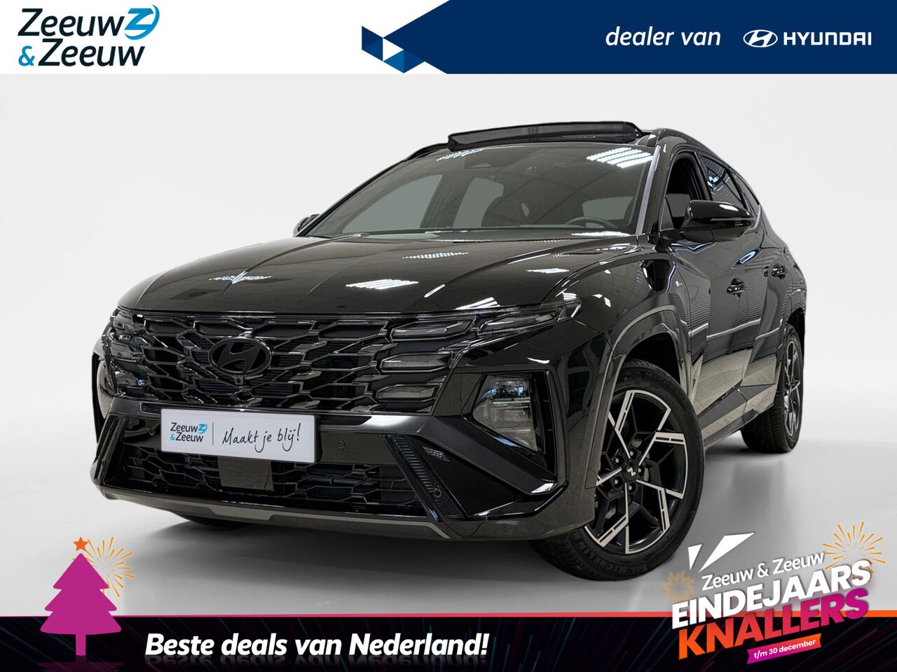 Hyundai Tucson - 1.6 HYBRID | N-LINE SKY | PANODAK | - AutoWereld.nl
