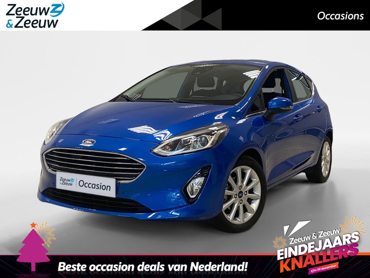 Ford Fiesta - 1.0 ECOBOOST | TITANIUM | NAVI | CAMERA | DEALERONDERHOUDEN | - AutoWereld.nl