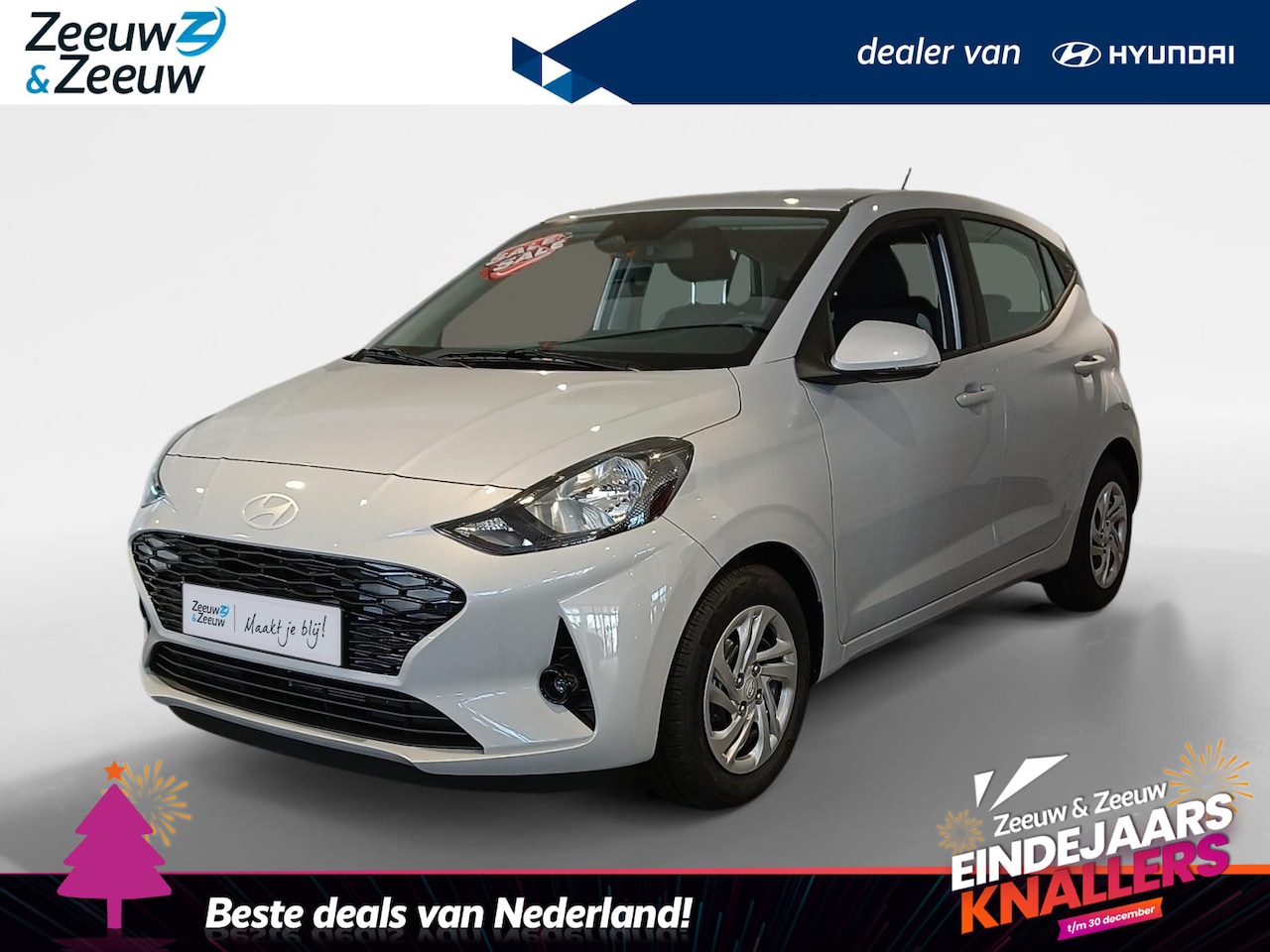 Hyundai i10 - 1.0 Comfort Smart 5-zits RIJKLAAR NU €21.500,- | GEEN LEVERTIJD! | NIEUWE AUTO! - AutoWereld.nl