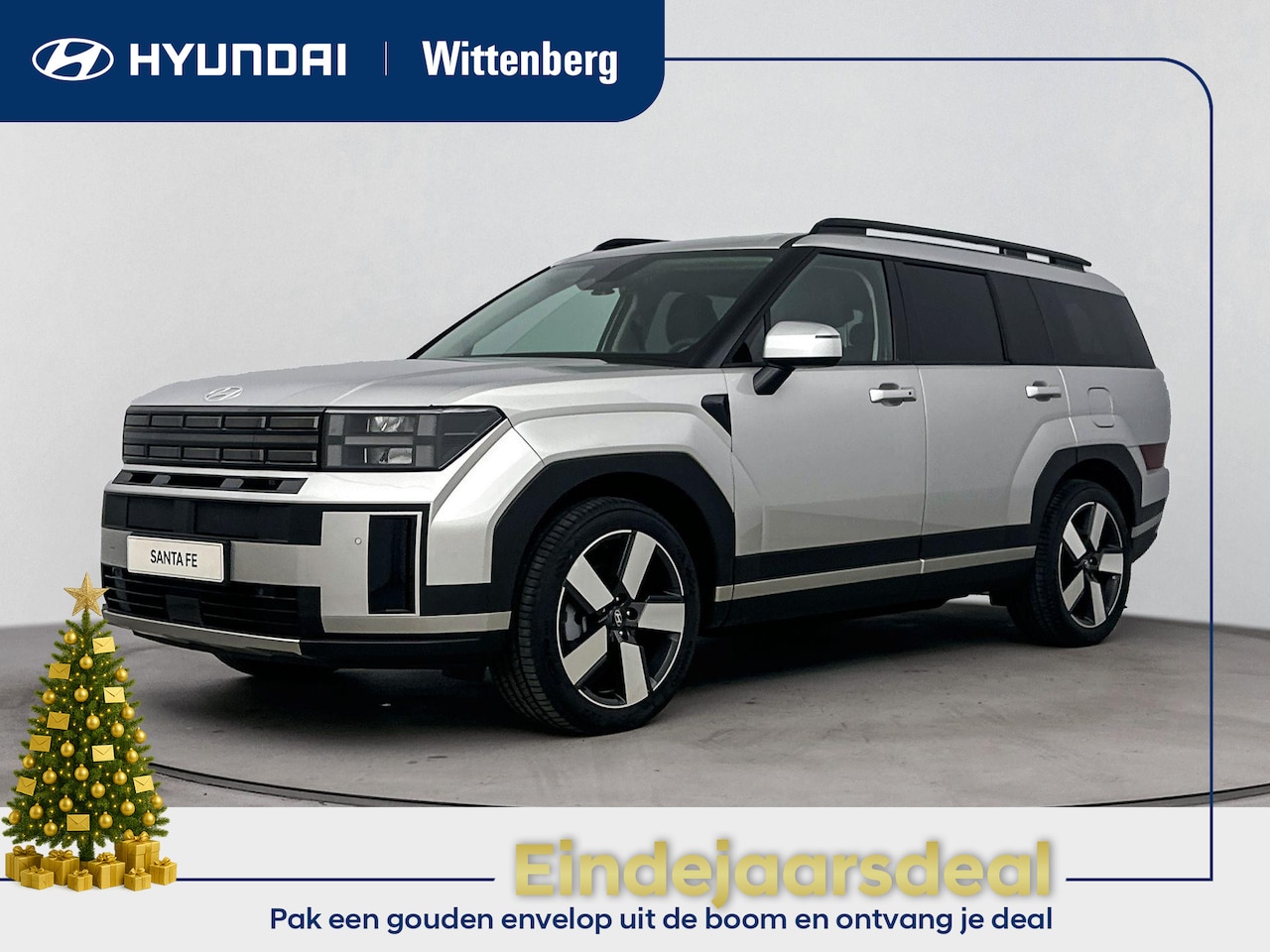 Hyundai Santa Fe - PHEV Comfort Plus Limited 4WD | Nieuw | Snel leverbaar! | Leer | Stoelverwarming | - AutoWereld.nl