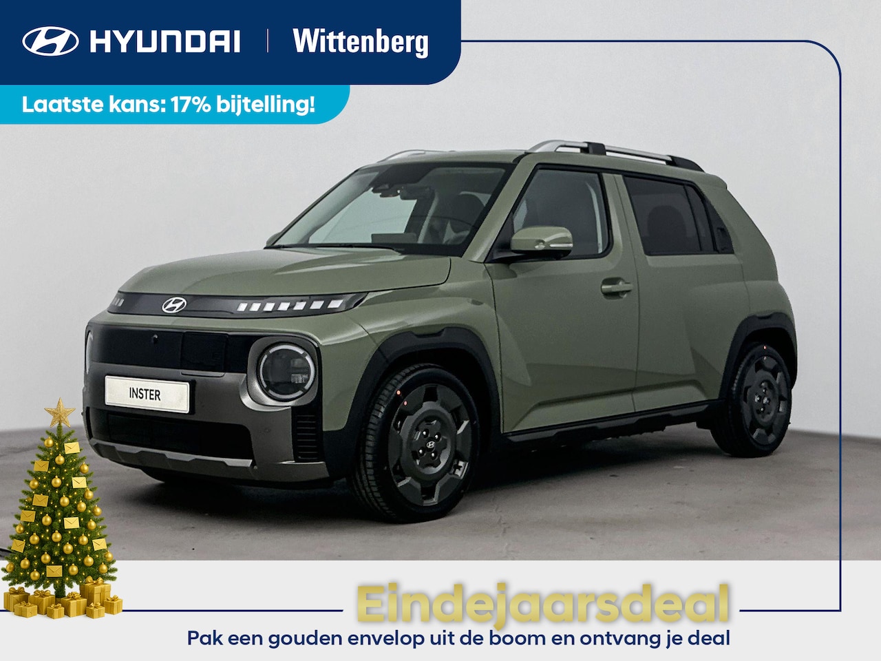 Hyundai Inster Cross - Sky Plus 49 kWh | Schuifdak | Nieuw | Op bestelling | - AutoWereld.nl