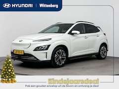 Hyundai Kona Electric - EV Premium 64 kWh Edition | SoH 96, 7% | Warmtepomp | El. bed. stoelen | Stoel + stuurverw