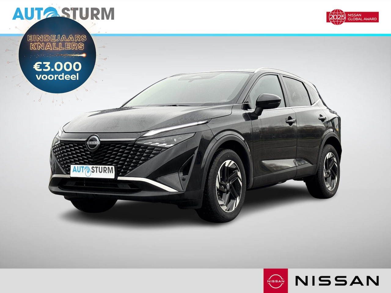 Nissan Qashqai - 1.3 MHEV Xtronic N-Connecta Panoramadak + Cold Pack - AutoWereld.nl