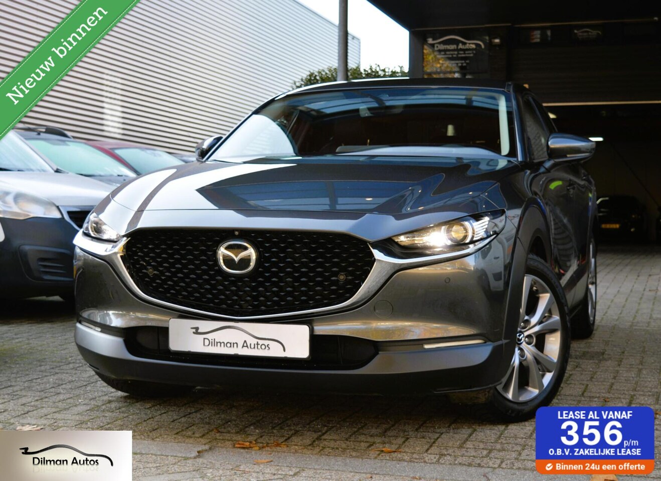 Mazda CX-30 - 2.0 e-SkyActiv M Hybrid Bose Aut!360 Camera|Navi - AutoWereld.nl