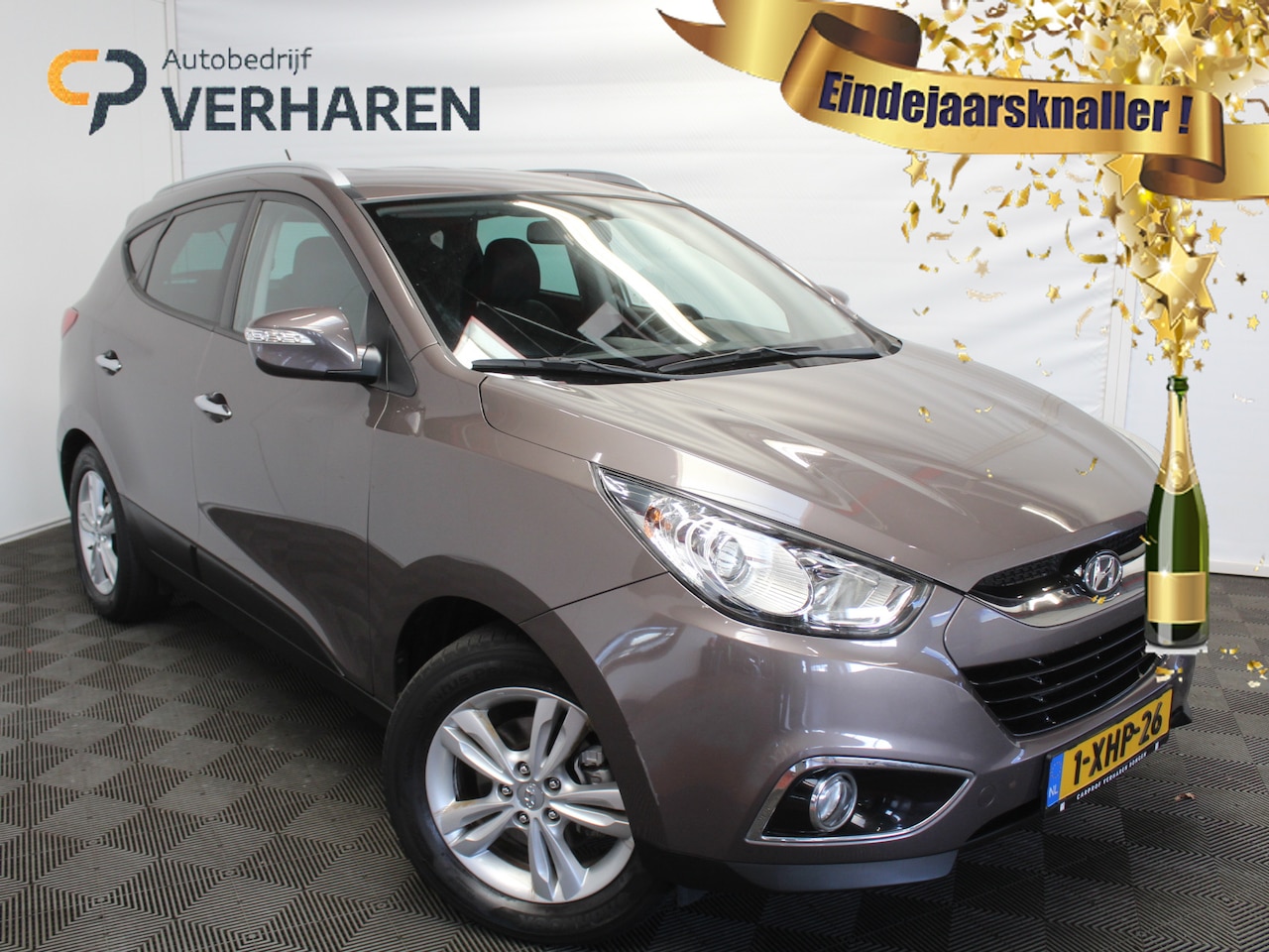 Hyundai ix35 - 1.6i GDI Style CRUISE | CLIMATE | LEER | TREKHAAK | PDCA | STOELVERW | LMV17 - AutoWereld.nl