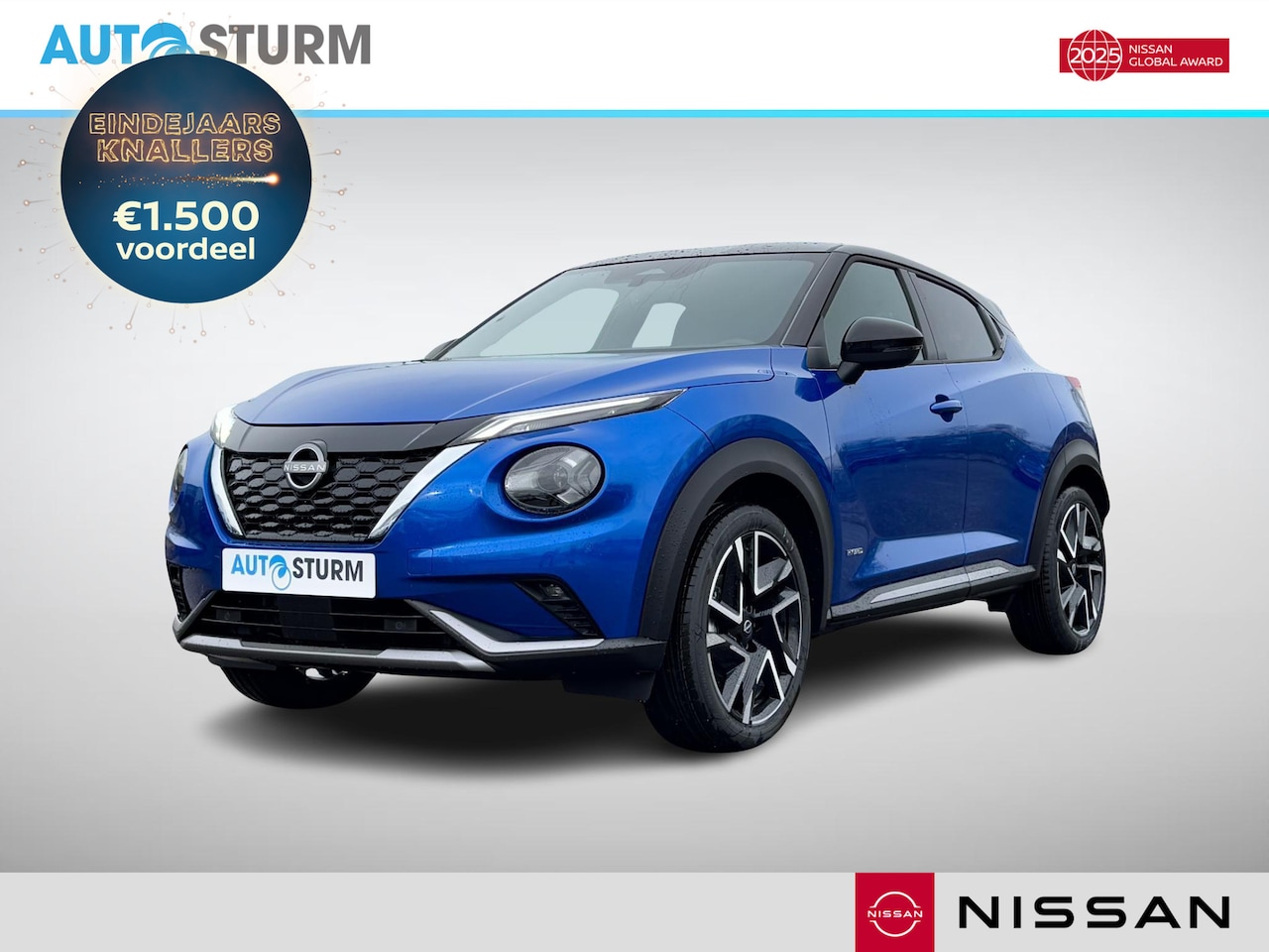 Nissan Juke - 1.6 Hybrid N-Design Cold Pack - AutoWereld.nl