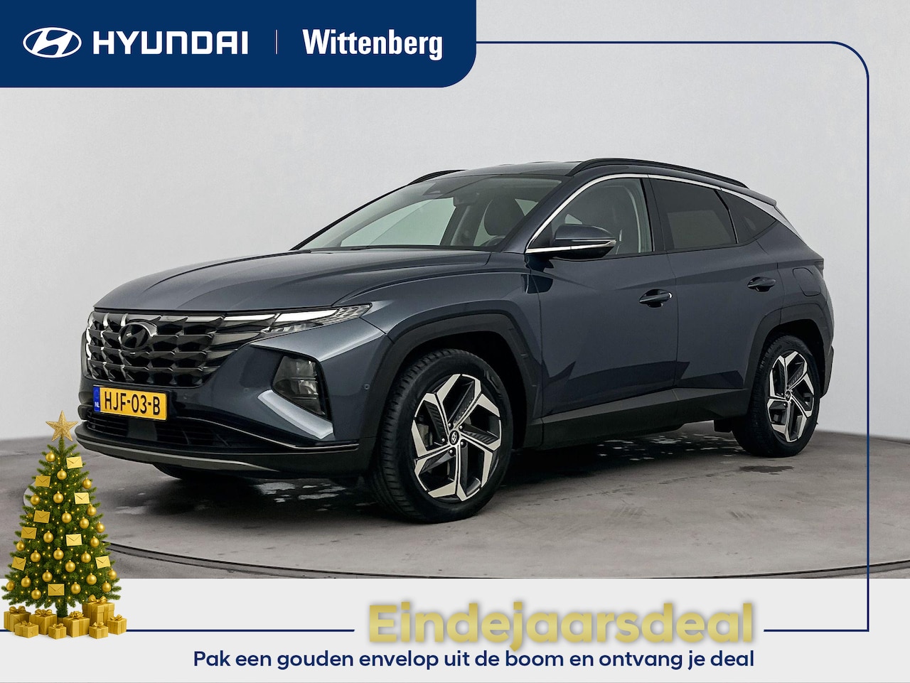 Hyundai Tucson - 1.6 T-GDI PHEV PREMIUM 4WD | TREKHAAK | ALL SEASONS | CRUISE | NAVI | APPLE CARPLAY & ANDR - AutoWereld.nl
