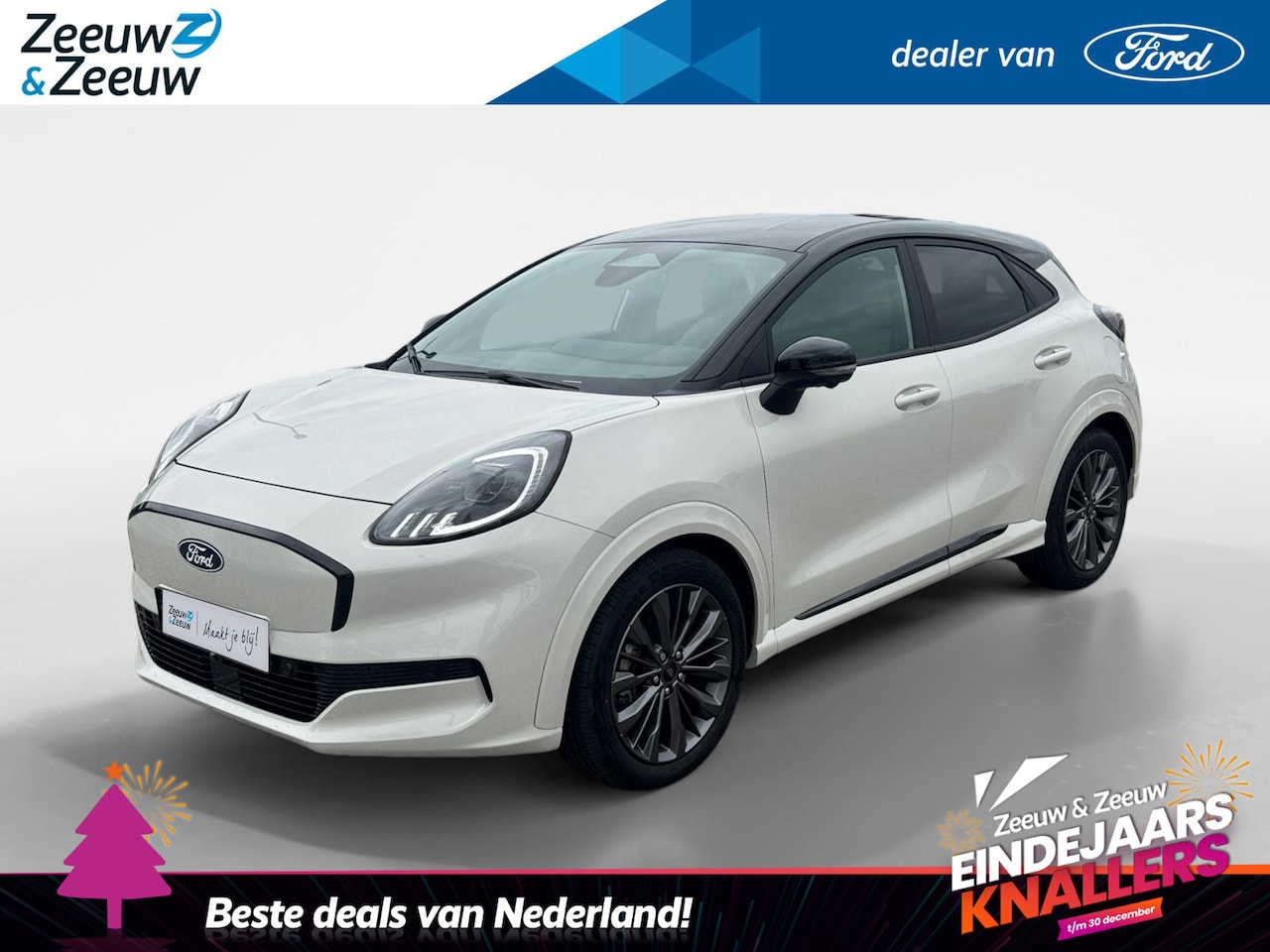 Ford Puma Gen-E - Sound Edition | €3000,- korting | Metropolis White | Limited edition! | Winter pack | Driv - AutoWereld.nl