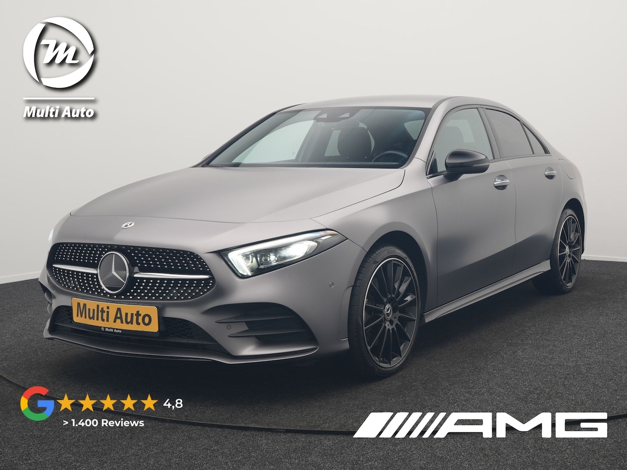 Mercedes-Benz A-klasse - 250 e Business Solution AMG Limited Plug In Hybrid 218pk PHEV | Adaptive Cruise | Head Up - AutoWereld.nl