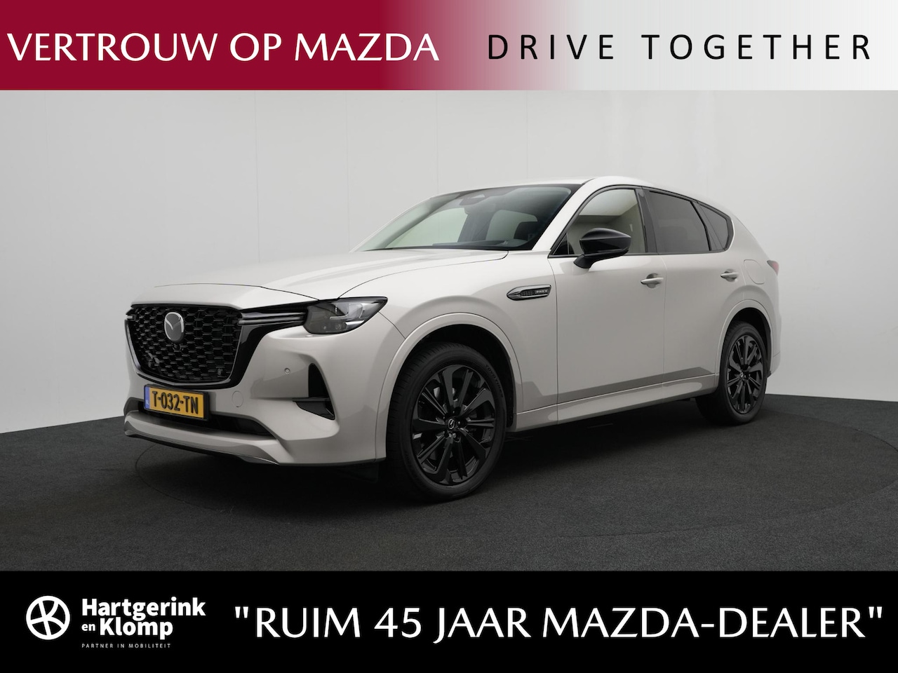 Mazda CX-60 - 2.5 E-SKYACTIV PHEV Homura 4WD automaat | Panorama Pack | Convenience & Sound Pack | Drive - AutoWereld.nl