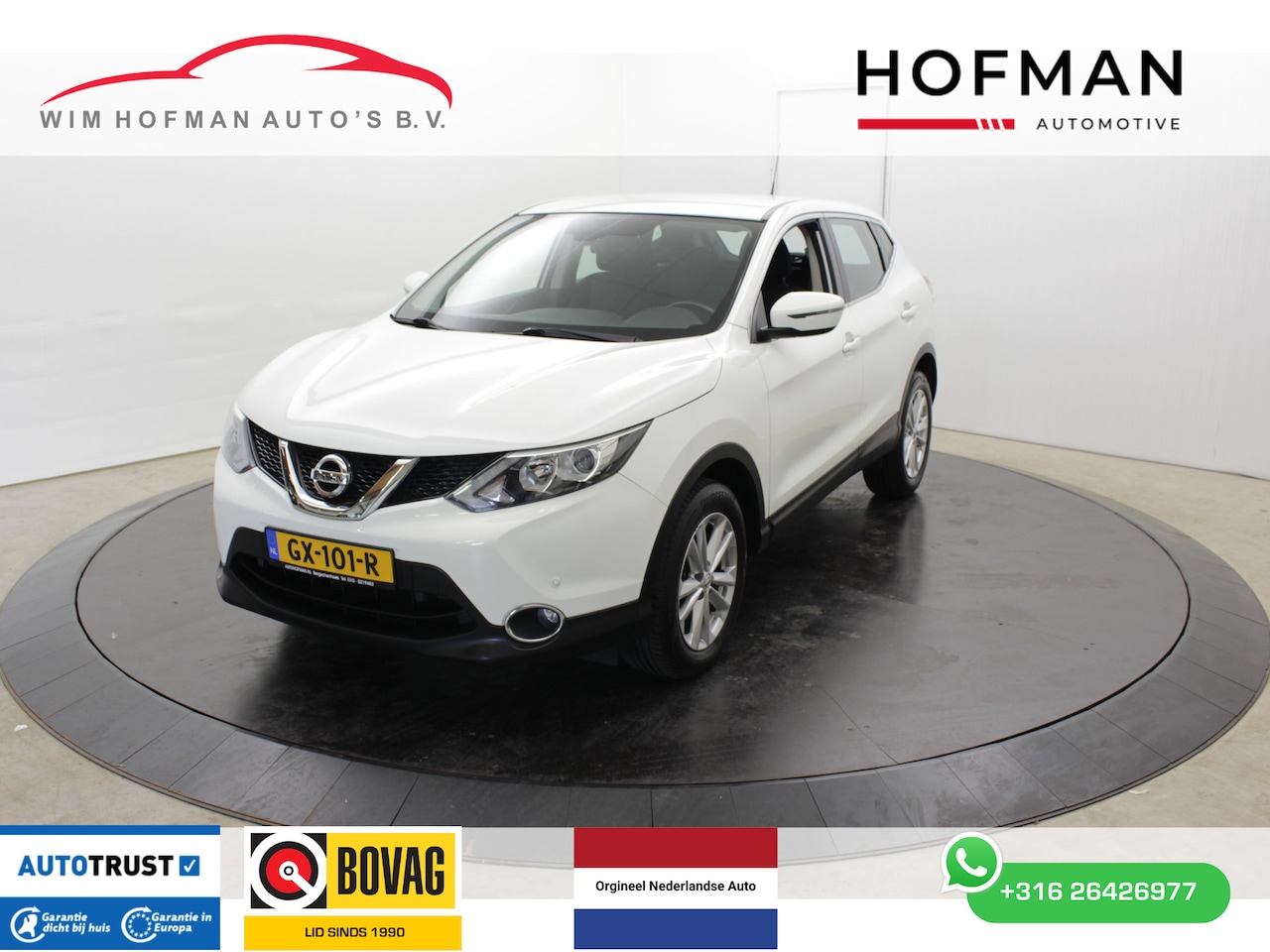 Nissan Qashqai - 1.2 Acenta Trekhaak PDC Clima Cruise - AutoWereld.nl