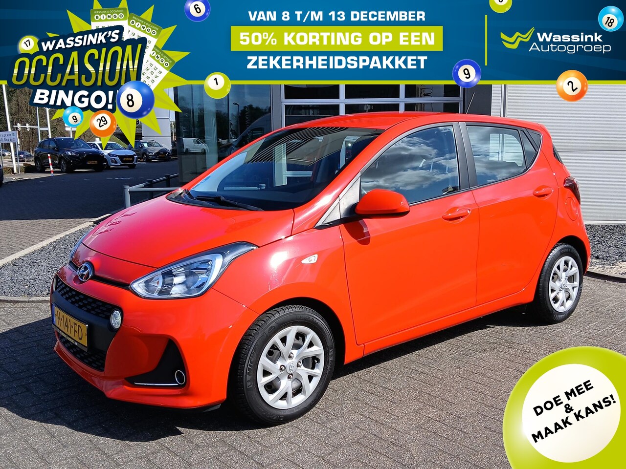 Hyundai i10 - 1.0i 66pk Comfort | Navigatie | Airco | Parkeersensoren achter | - AutoWereld.nl