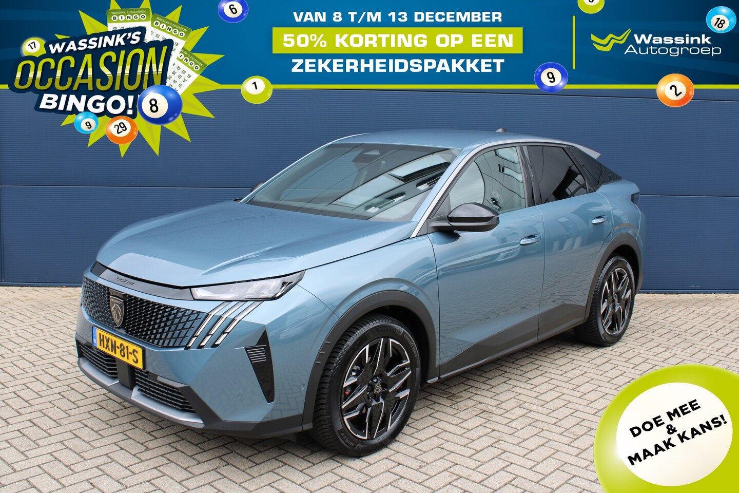 Peugeot 3008 - 1.2 HYBRID 145pk e-DCS6 Allure I Carplay I Navigatie I Adaptive Cruise I Keyless Entry I - AutoWereld.nl