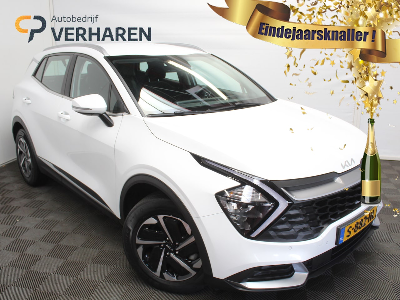 Kia Sportage - 1.6 T-GDi Hybrid DynamicLine CLIMATE | CAMERA | CARPLAY | LED | ADAPCRUISE | DAB | LMV17 | - AutoWereld.nl