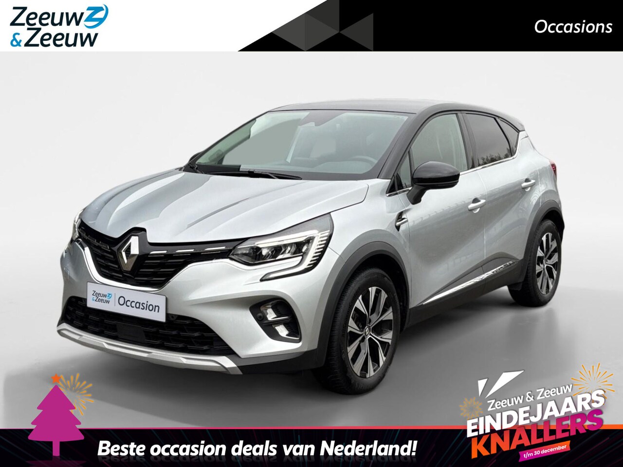 Renault Captur - 145PK E-Tech Hybrid Intens Automaat | 9,3" Navi | Camera | Parkeersensoren | Digital Cockp - AutoWereld.nl