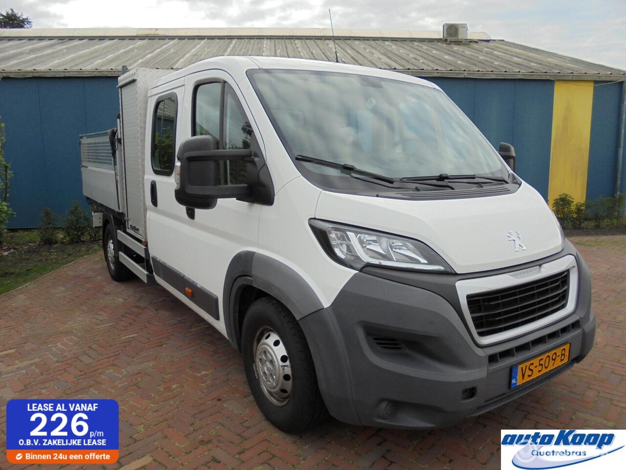 Peugeot Boxer - Bestel 435 2.2 HDI L4 XR DC Kiepbak - AutoWereld.nl