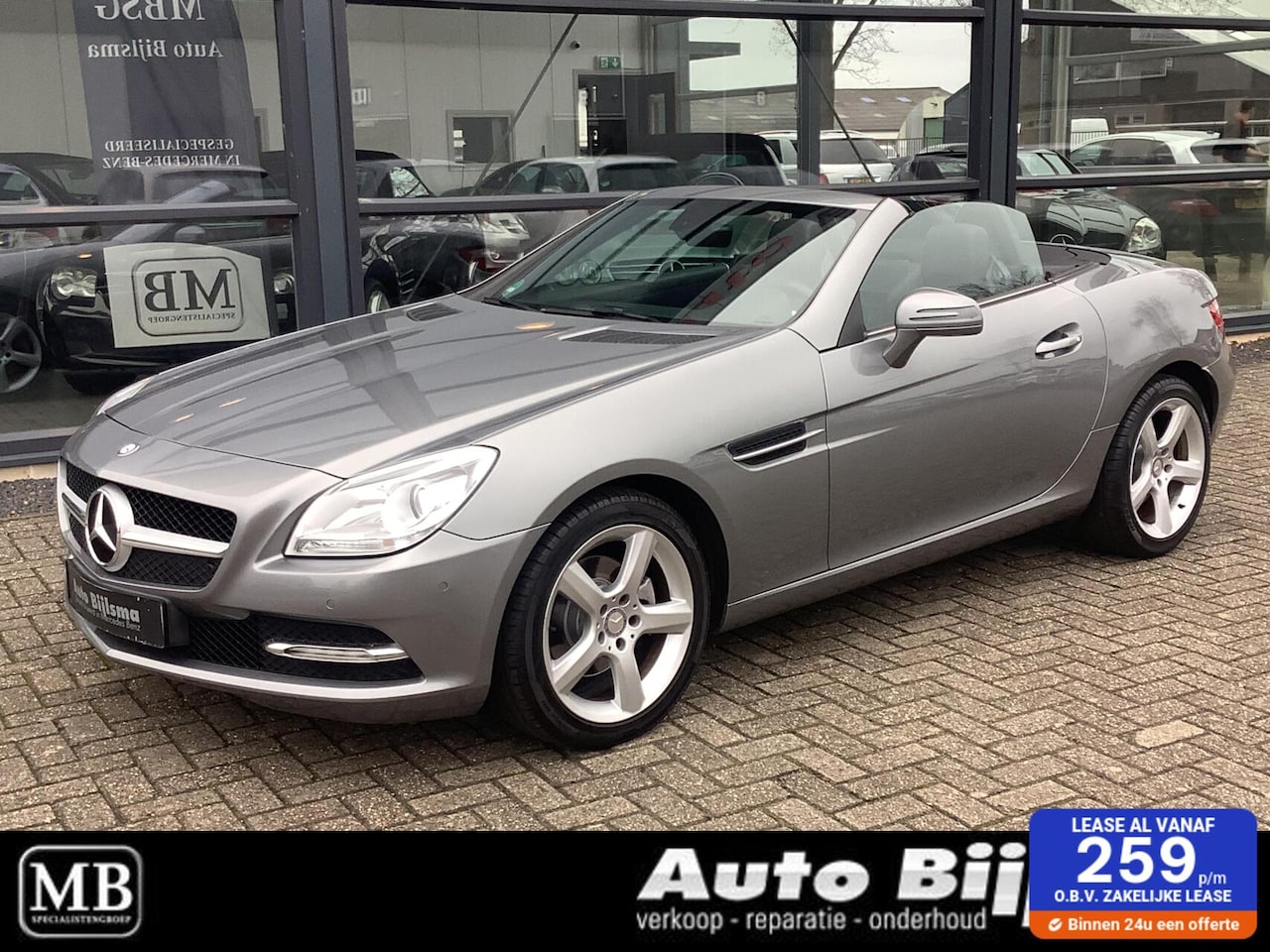 Mercedes-Benz SLK-klasse - 200 automaat, Panorama dak, navi, dealer onderhouden - AutoWereld.nl